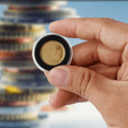 thumbnail image 2 of 100 cápsulas para monedas de 30 mm y 5 tamaños (17/20/25/27/30 mm), estuche protector para monedas con caja organizadora de almacenamiento, 2 of 7