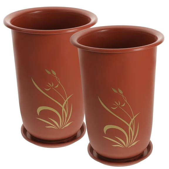 2 Pcs Planter Pots with Drainage Potting Flowerpot