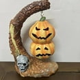 thumbnail image 5 of Frogued Halloween Pumpkin Bat Increase Atmosphere Luminous Durable Anti-crack Decorative Lights Pumpkins Shape Pumpkin Lanterns for Night Table (Type A), 5 of 13