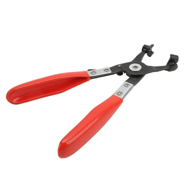 Pince de Tuyau à Bande Plate, Robuste 21.8cm Long Poignée en PVC Antirouille 3 Mâchoires Ressort Antidérapant pour Outil de Réparation
