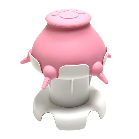 Ashosteey Puppy Feeder Puppy Milk Feeder Puppy Nursing Station Puppy feeders for Multiple Puppies Puppy Milk replacer,4 Nipples Silicone Puppy Nursing Station, pet Bowl(Kitten/Toy Puppy)