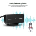 thumbnail image 4 of TFixol Auto-Focus HD Webcam with Built-In Noise-Canceling Mic, 5MP USB Camera for Desktop/Laptop, Plug & Play, Adjustable Base, Compatible with Windows/Mac/Android, Ideal for Video Calls & Live, 4 of 7