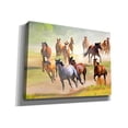 thumbnail image 2 of Epic Graffiti 'Wild Horses Running' by Ata Alishahi, Giclee Canvas Wall Art, 54"x40", 2 of 8