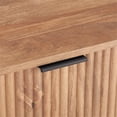 thumbnail image 4 of Pemberly Row Commode Standard à 3 Tiroirs 2 Pcs et Table de Nuit 1.0 en Brun Doré, 4 of 13