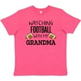 thumbnail image 3 of Inktastic Watching Football with my Grandma Youth T-Shirt, 3 of 5
