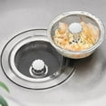 thumbnail image 4 of Kitchen Sink Filter Stainless Steel Sink Sewer Mesh Strainers Kitchen Tools Bathroom Floor Drains Hair Catcher Waste Plug Filter, 4 of 7