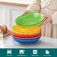 thumbnail image 4 of Pasta Bowls Set of 6, 50oz Large Salad Bowls for Kitchen, Corlorful Stoneware Serving Bowls Dishwasher & Microwave Safe, 4 of 15