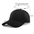thumbnail image 4 of Baseball Cap Men Women Cap Adjustable Cotton Outdoor Running Leisure Baseball Cap, 4 of 5