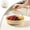 A, variant on Clear Candy Bowl with Secure Lid, Large Transparent Fruit Serving Bowl, Food Grade Storage Container for Snacks, Cookie, Coffee Table Home Decor