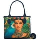 thumbnail image 1 of Bolso Yute Para Dama FANA Flora Color Azul Con Asas Haz Reventa, M3985!!, 1 of 3