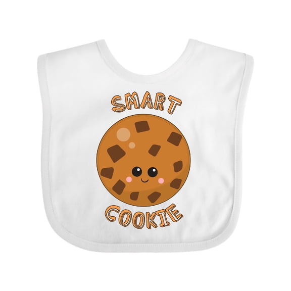 Inktastic Smart Cookie Boys or Girls Baby Bib