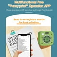 thumbnail image 2 of Mini Printer, Bluetooth Pocket Thermal Printer Inkless Portable Sticker Printer Compatible with iOS and Android, Wireless Photo Printer for Printing Label, Receipt, Journal, Notes, Memo, Photos, 2 of 8