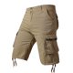 thumbnail image 1 of Ceisia Men's 100% Cotton Cargo Shorts Loose Fit Knee-Length Workwear Shorts with Multi Pockets for Summer Khaki 38 Gifts, 1 of 8