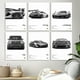 thumbnail image 4 of Póster de coche deportivo de lujo francés en blanco y negro pop, arte de pared 911 GT3 RS Turbo HD, impresión al óleo sobre lienzo, decoración para garaje y sala de estar, 4 of 5