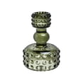 thumbnail image 2 of Glass Decorative Candlestick 3.94In Secure Candle Holding Design Room Highlight Feature Versatile Indoor Placement Ornament for Living Room Dining Room Table Centerpiece Bookshelf Kitchen Space Decor, 2 of 6