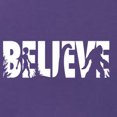 thumbnail image 6 of Wild Bobby Believe Bigfoot Aliens Women Slim Fit Junior Tee, 6 of 6