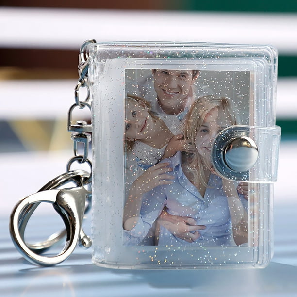 Mini cheap photo keychain