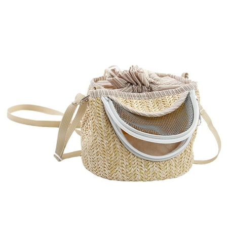Etereauty Carrier Bag Small Tote Pet Hamster Puppy Sling Guinea Backpack Cat Travel Squirrel Pouch Animals Dwarf Purse Hedgehog