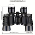 thumbnail image 3 of HLONK HD Portable Binoculars with Compass & Tote Bag - 10X Magnification  Wide Viewing Angle  Blue Light Feature for Bird Watching & Travel  High-Resolution  Used for Watching Birds, 3 of 6
