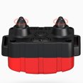 thumbnail image 2 of Supresor de ladridos para perros, impermeable, tapón de ladridos, suministros de entrenamiento para perros (2 perros rojo), 2 of 8