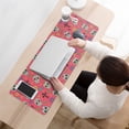 thumbnail image 3 of Long Mouse Pads for Desk,Red Skull Flower Cross Pattern Desk Mats on Top Of Desks, Desk Mouse Pad Extra Large with 3mm Non-Slip Base and Stitched Edge for Gaming,Office,Work,Home 31.5"x11.8", 3 of 6