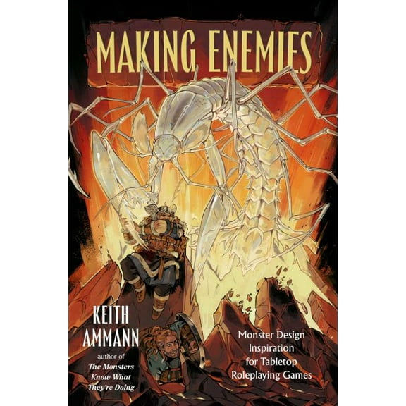 Pre-Owned Making Enemies: Monster Design Inspiration for Tabletop Roleplaying Games (Hardcover) 1668093340 9781668093344