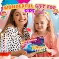thumbnail image 6 of Glow Water Marbling Paint Kit, Painting Craft Kits for Kids Age 6-8, Gifts for 6 7 8 9 10-12 Year Old Boys Girls, Birthday Gift Ideas, 6 of 8