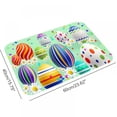 thumbnail image 2 of Kitchen Rugs Cute Bunny Festival Carpet Easter Eggs Bath Rug Easter Welcome Doormat Happy Easter Day Home Decor, 2 of 4