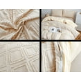 thumbnail image 2 of Bedroom bedding set of 3, 2 pillowcases and a duvet cover, no filling, simple solid color style, 2 of 9