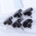 thumbnail image 3 of 5PCS/Set 63mm M8 Mechanical Use Handle Outer Wire Bakelite Hand Twisted Five-star Knob, 3 of 8