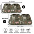 thumbnail image 7 of Lsque Farm Animals Car Windshield Sun Shade | Accordion Folding Style Auto Shade for Car Truck SUV Van | Blocks UV Rays Sun Visor Protector | Medium, 7 of 7