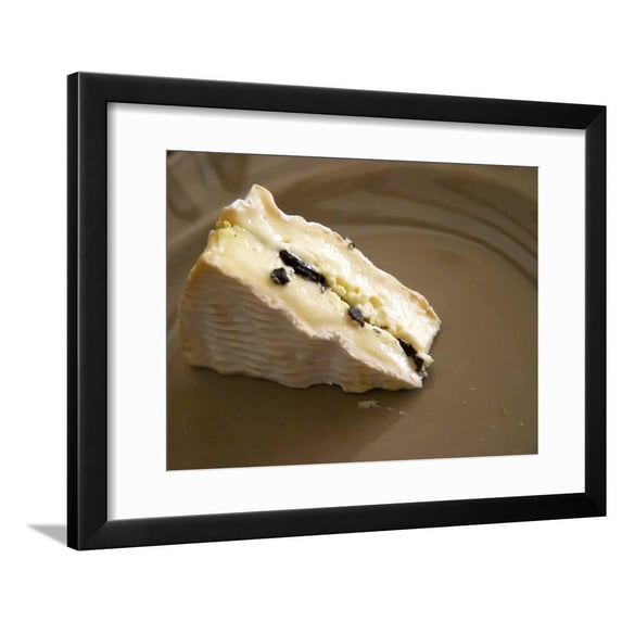 Camembert Cheese Stuffed with Truffles at La Truffe De Ventoux Truffle Farm, Vaucluse, Rhone Framed Print Wall Art by Per Karlsson Sold by Art.Com
