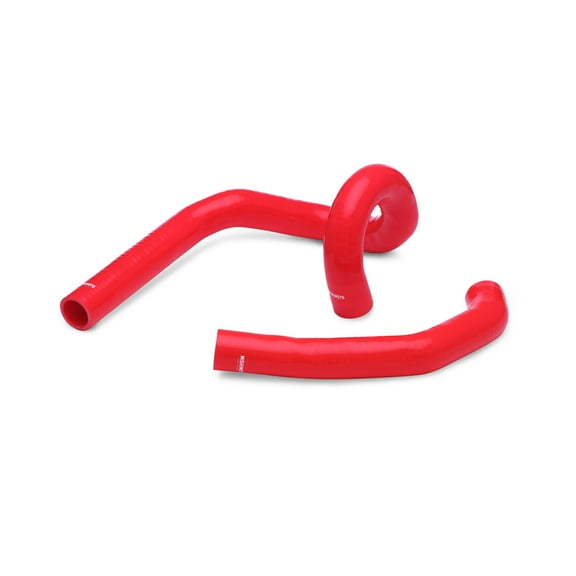 Mishimoto MMHOSE-SUP-86RD Silicone Radiator Hose Kit Compatible With Toyota Supra 1986-1992 Red