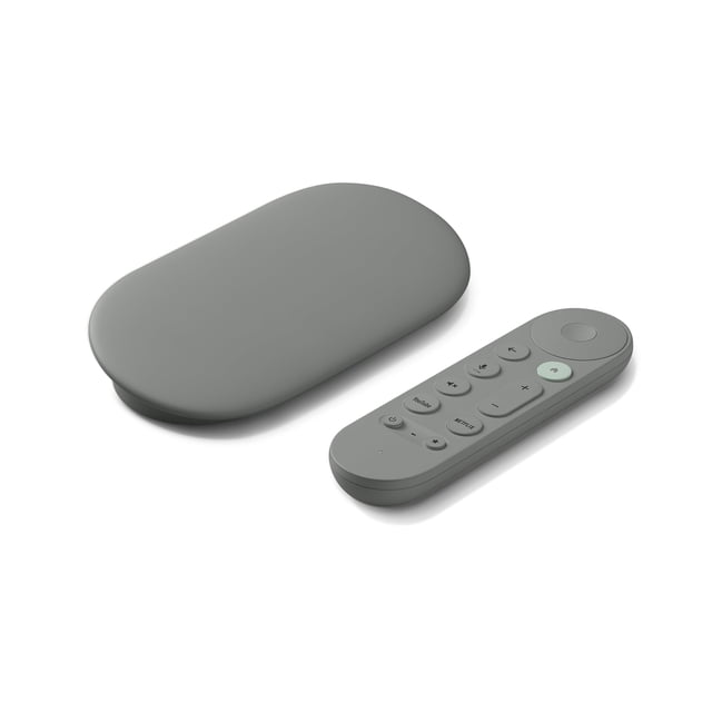 Google TV Streamer 4K con control remoto por voz, 32 GB de almacenamiento