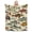50*40 inch, variant on Fishing Theme Lightweight Flannel Throw with Ocean Freshwater Fishes,Nature Style Fisherman Home Living Room Deco 50x40