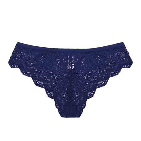 

Seamless Thongs for Women Lace See-through Erotic Lingerie Panties Underwear Ladies Low Waist Briefs