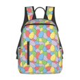thumbnail image 1 of Balery Colorful Easter eggs Mochila ligera para hombre y mujer: duradera e impermeable, ideal para la escuela, el trabajo, viajes y uso diario., 1 of 7