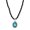 Blue Zircon, variant on 1928 Jewelry Regal Pink Austrian Crystal Pendant Strand Necklace For Women 15" + 3" Extender