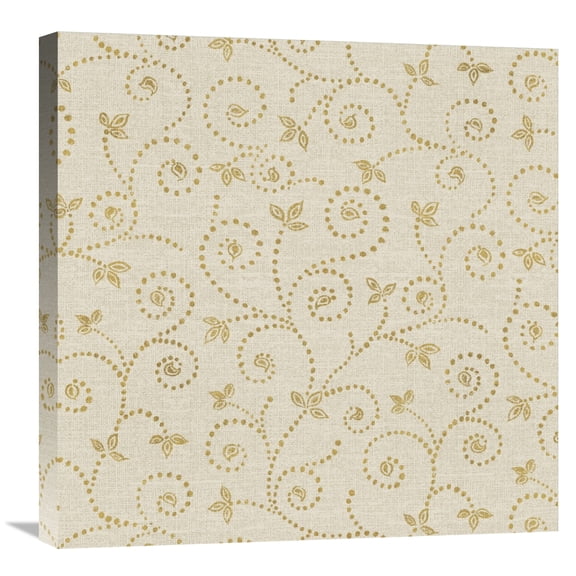 Global Gallery Daphne Brissonnet 'Batik Patterns V' Canvas Wall Art