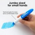 thumbnail image 6 of BAZIC Jumbo Silky Gel Crayons 12 Color, Washable Blendable Watercolor Crayon (12/Pack), 2-Packs, 6 of 7