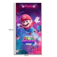 thumbnail image 2 of Toalla de playa Universal Mario Bros 70 cm x 140 cm azul marino, 2 of 4
