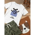 thumbnail image 3 of Halloween Bat Pals T-Shirt Toddler -Image by Shutterstock,  2 Toddler, 3 of 4