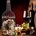 thumbnail image 6 of Metal Wine Cork Holder, Big Metal Vino Cork Container, Decorative Tabletop Cork Storage Gift for Wine Lovers, 6 of 6