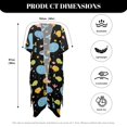 thumbnail image 6 of HELLHERO High Quality Fabrics Bathing Suit Cover Up for Summer Lightweight Comfort Marine Life, 6 of 6