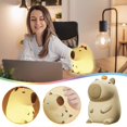 thumbnail image 1 of Guinea Pig Night Light Christmas Gift Children'S Guinea Pig Silicone Light, 1 of 5