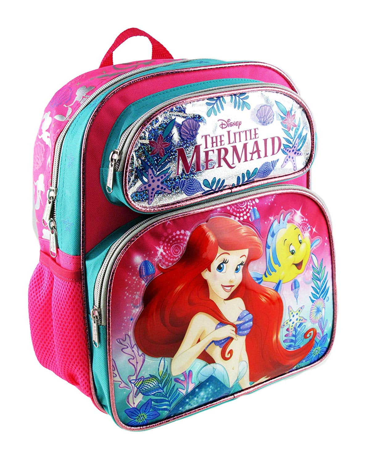 Small Backpack Disney The Little Mermaid Seashore 12" New 009045