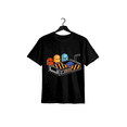 thumbnail image 1 of Camiseta gráfica de videojuegos amarilla vibrante para hombre, talla grande, cuello redondo elástico, ligera, informal, de verano, con diseño de píxeles para adultos., 1 of 6