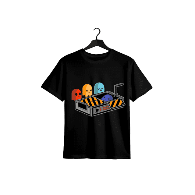 Camiseta gráfica de videojuegos amarilla vibrante para hombre, talla grande, cuello redondo elástico, ligera, informal, de verano, con diseño de píxeles para adultos.