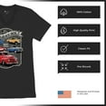 thumbnail image 6 of Ford Still Plays with Trucks V-Neck T-shirt American Classic F100 F150 Pickup Built Tough Vintage Offroad 4x4 Tee, 6 of 7