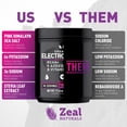 thumbnail image 6 of Zealot Electrolyte Powder - 90 Servings | Keto Electrolytes | Zero Sugar | Black Cherry, 6 of 7